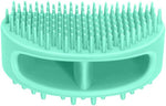 Dog Brush & Cat Brush, Soft Silicone Dog & Cat Grooming Brush, Pet Bath & Massage Brush for Cats and Dogs with Short or Long Hair, Cat Slicker Shedding Hair Brush Teal