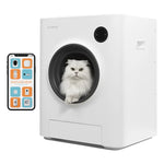 Purrclean Self-Cleaning Automatic Cat Litter Box with App Control, Support 5Ghz & 2.4Ghz Wifi