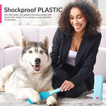 New Blue Self-Cleaning Double-Sided Pet Hair Remover for Couch, Furniture, Clothing, Car Seats, Carpet, Pet Bed - Dog & Cat Hair Remover, Fur & Lint Brush