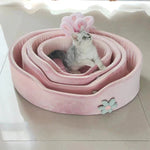 Detachable Pet Bed Pet Bed Detachable Washable Dog Sleeping Bed Soft Comfortable Warm Cat Bed for Four Seasons Soft Pet Bed