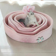 Detachable Pet Bed Pet Bed Detachable Washable Dog Sleeping Bed Soft Comfortable Warm Cat Bed for Four Seasons Soft Pet Bed