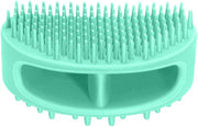 Dog Brush & Cat Brush, Soft Silicone Dog & Cat Grooming Brush, Pet Bath & Massage Brush for Cats and Dogs with Short or Long Hair, Cat Slicker Shedding Hair Brush Teal