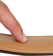 Black Leather Padded Dog Collar with Heavy Duty Brass Buckle, Size Xlarge, 28