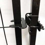 8 Ft X 4 Ft X 6 Ft Welded Wire Dog Kennel with Waterproof Cover, Black for Indoor & Outdoor Use