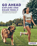 16 Ft Retractable Dog Leash Large Dogs - up to 110Lbs, Large Dog Leash Heavy Duty Dog Leash Retractable 16 Ft - Gray - GY16-50